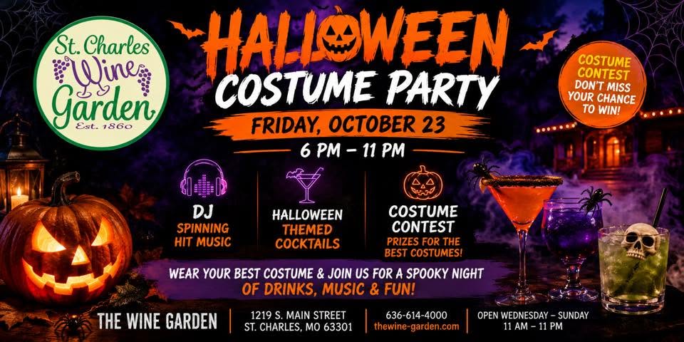 Halloween Party at St. Charles Wine Garden